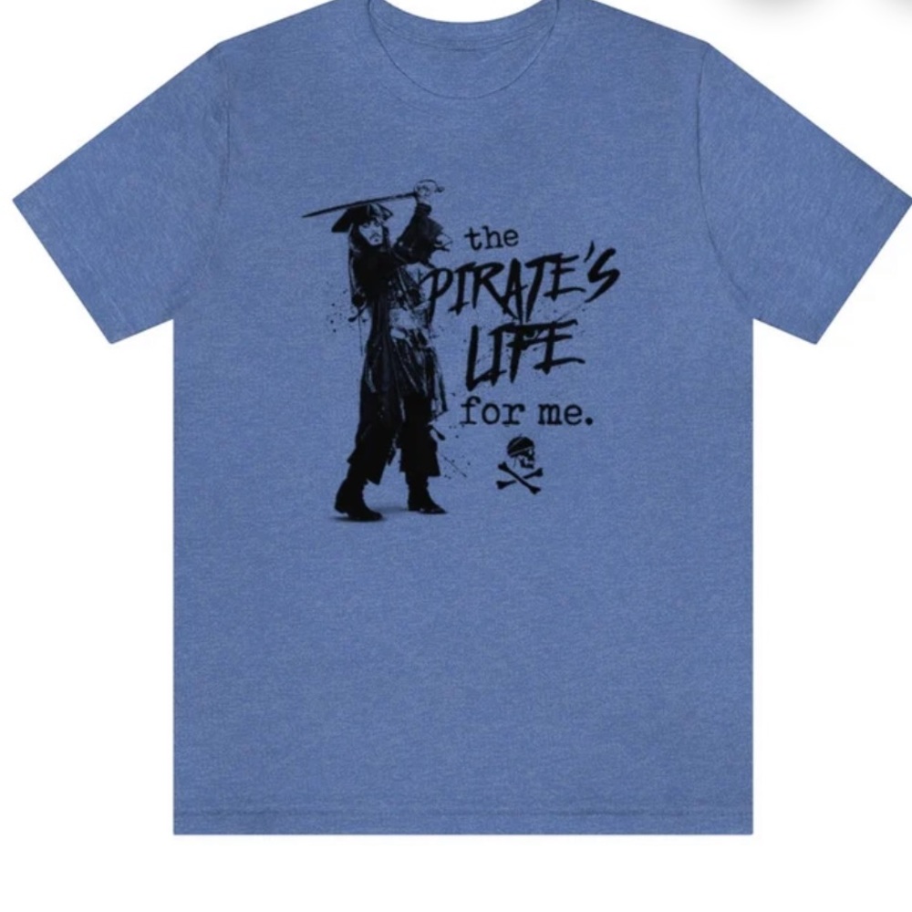 Johnny Depp, Captain Sparrow, DISNEY Tshirt